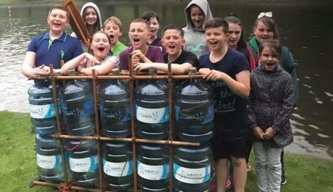 Scouts Raft Race